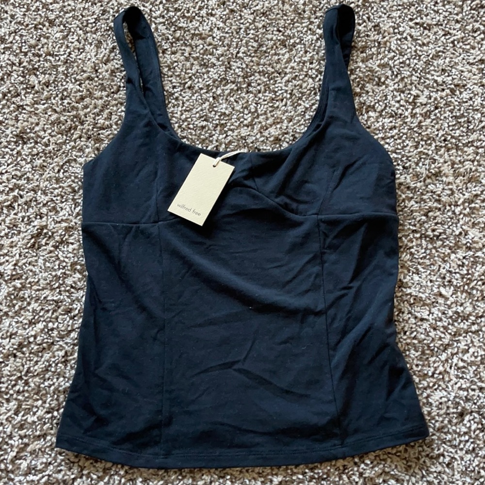 Black Wilfred tank top